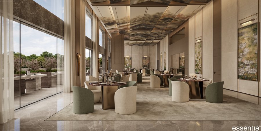 Hyderabad clubhouse banquet hall