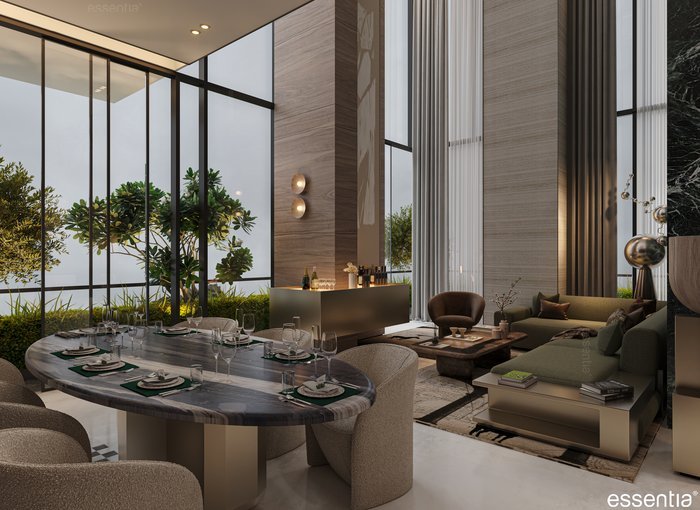Eastwood residence — completed living space